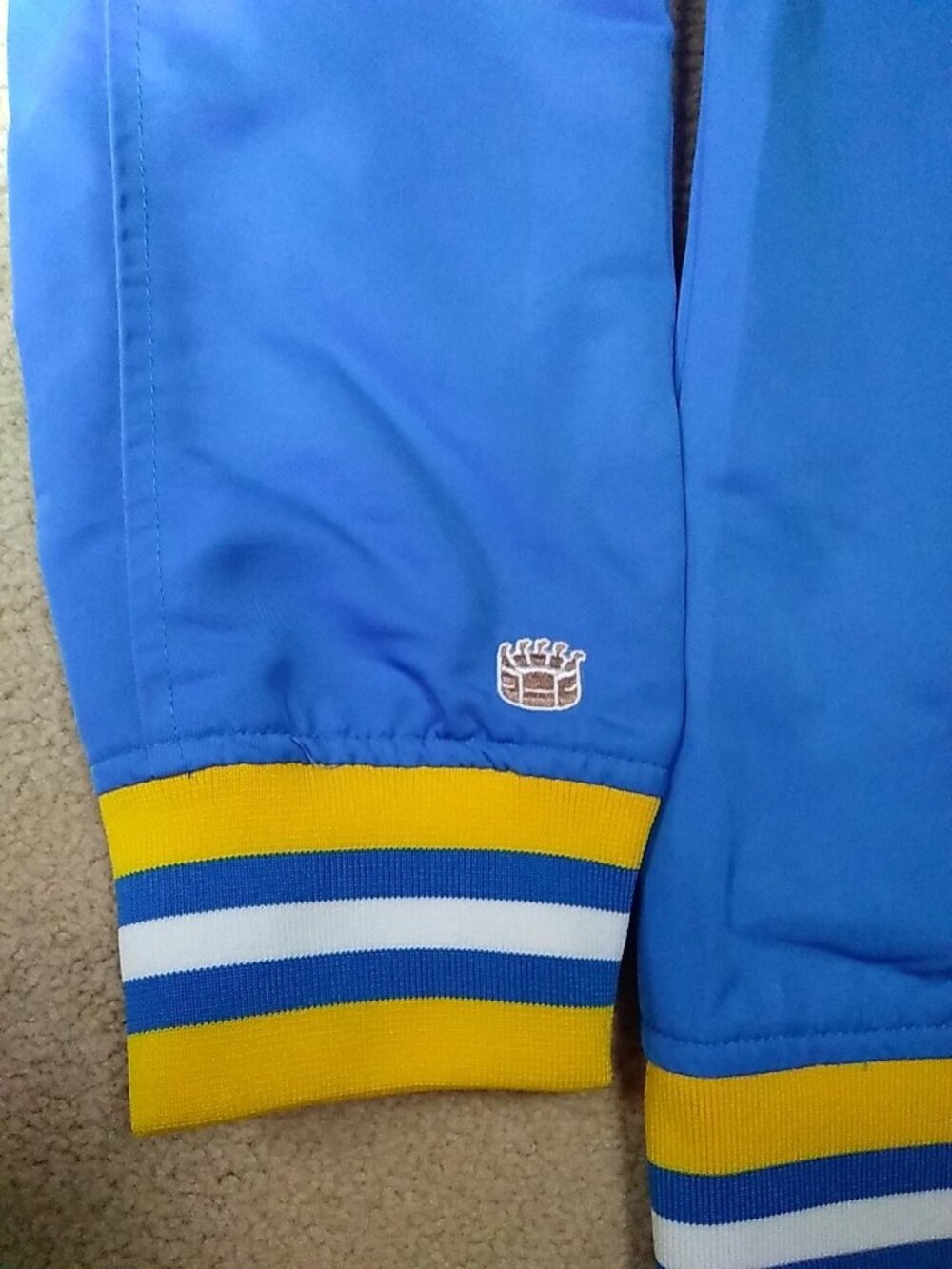 UCLA Vintage Joe Bruin Retro Bomber Jacket Mens Size Large Embroidered NWT - Picture 15 of 15